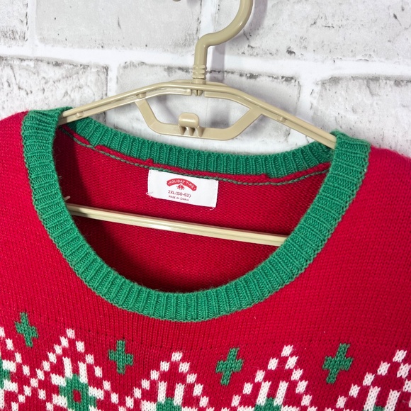 🎄|•HOLIDAY TIME•| Cow Christmas Sweater Size 2XL (50-52) - Picture 4 of 8